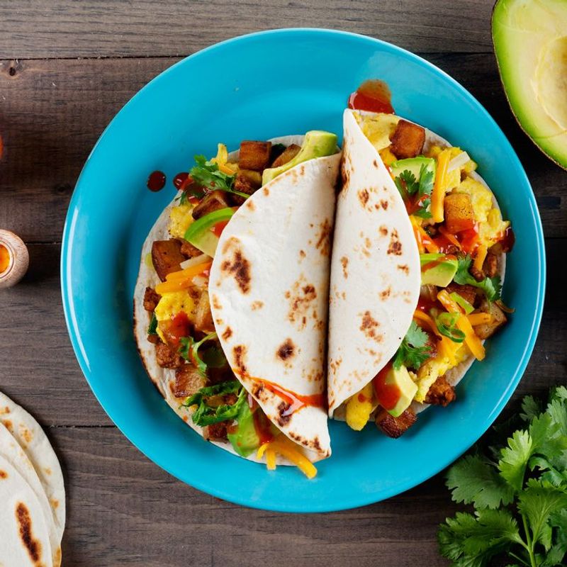 IMPRESSIVE: Authentic Breakfast Tacos
