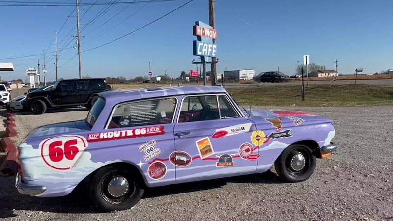 Hi-Way Cafe: The Sticker-Covered Car Diner