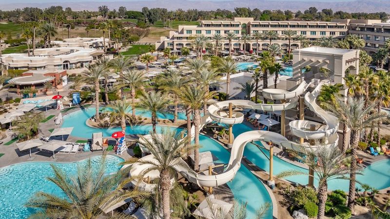 Hyatt Regency Indian Wells Resort: Large Pools and Waterslides in the Desert