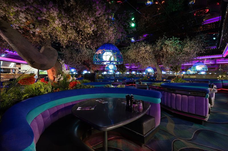 Retro Neon And Plush Booths