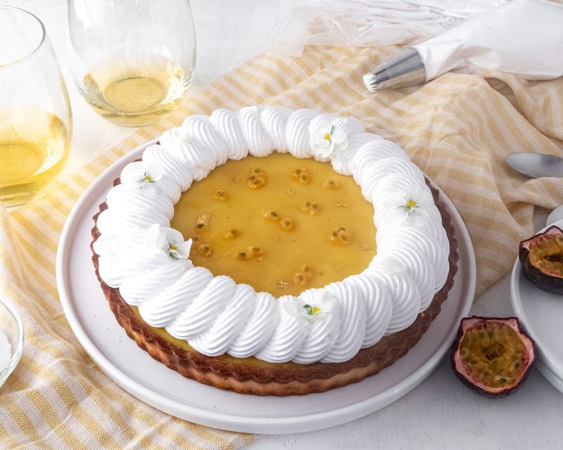 Passion Fruit Meringue Pie: The Tropical Twist