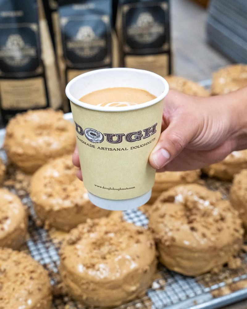 Dough Doughnuts' Coffee and Treats Combo