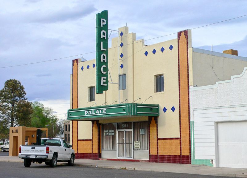 Palace Theatre - Marfa's Minimalist Monument