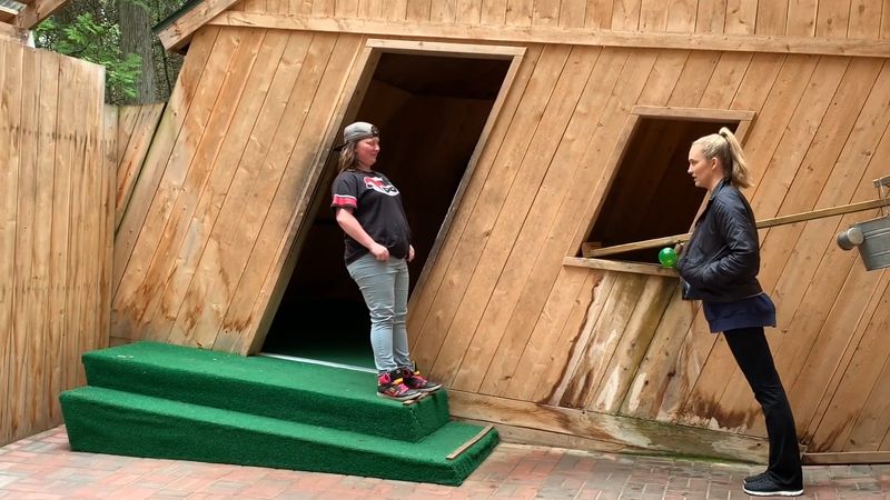 The Mystery Spot Of St. Ignace