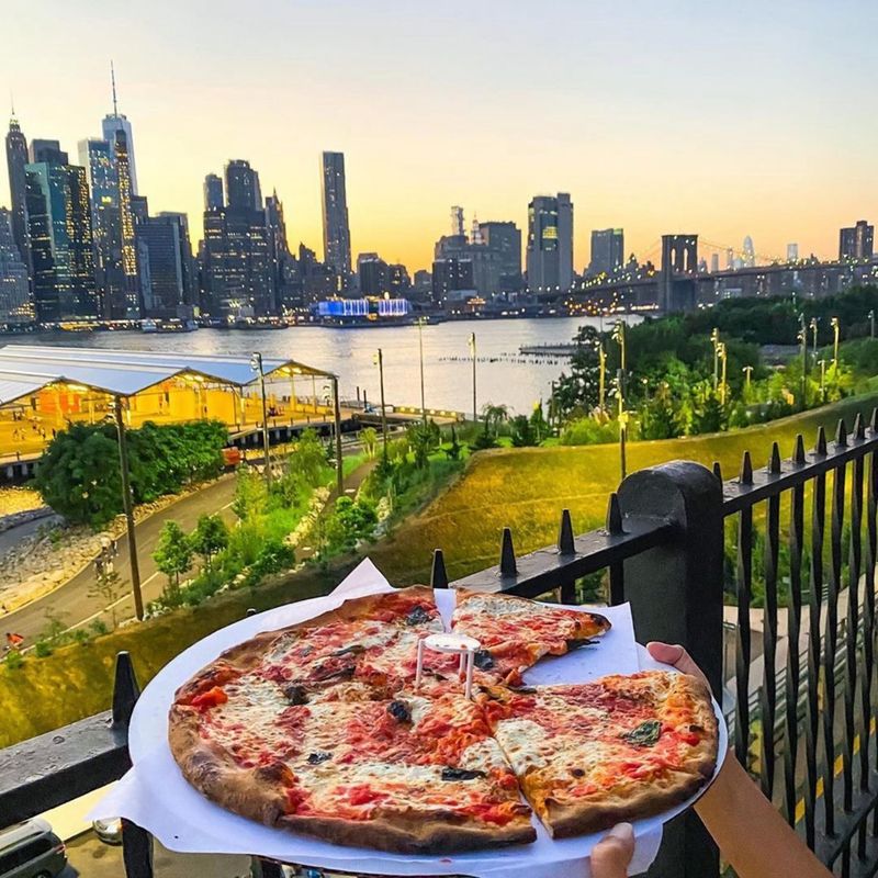 Juliana's Pizza: Coal-Fired Classic Under the Bridge
