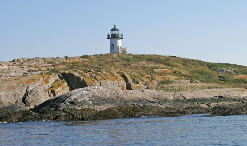 Pond Island Light: Isolation's Echoes