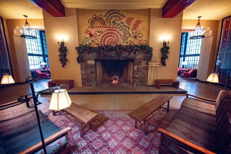 Cozy Evenings By Historic Fireplaces