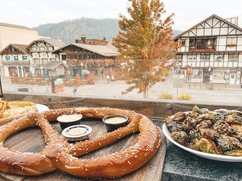 Bavarian Feasting In Leavenworth