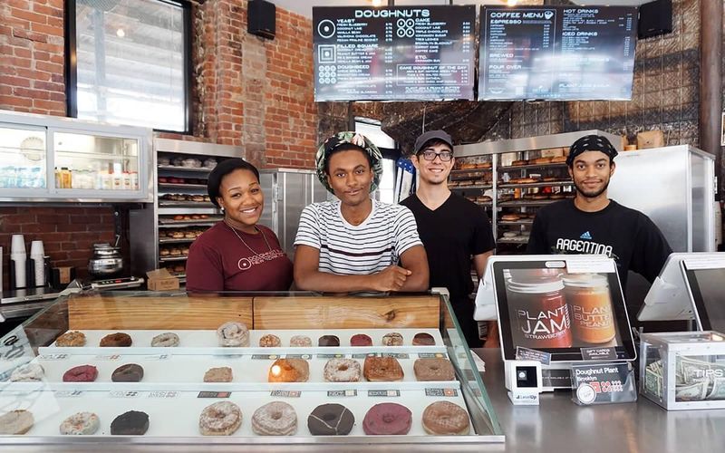 Maple Bourbon Donuts at Doughnut Plant