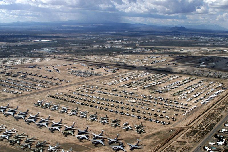 The Boneyard's Airplane Graveyard