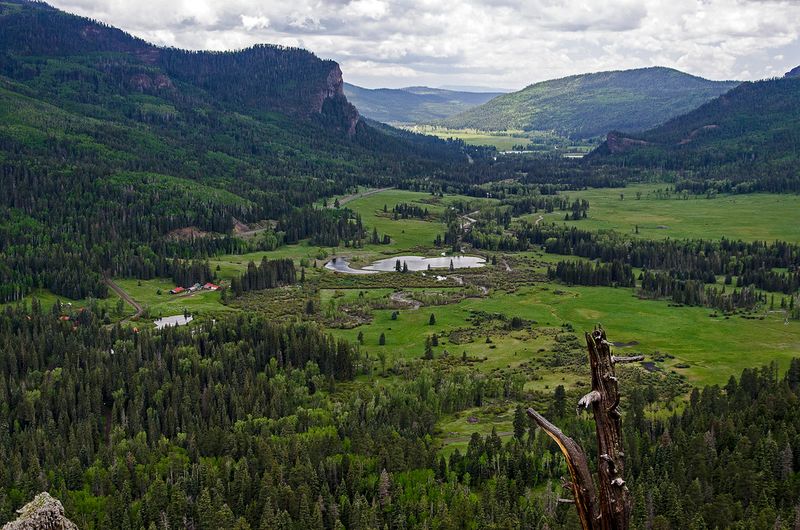 Wolf Creek Pass Overlook: Highway Heaven