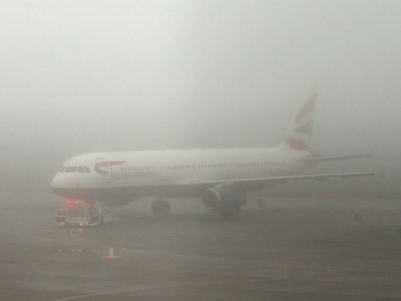 Fog Delays for Morning Flights