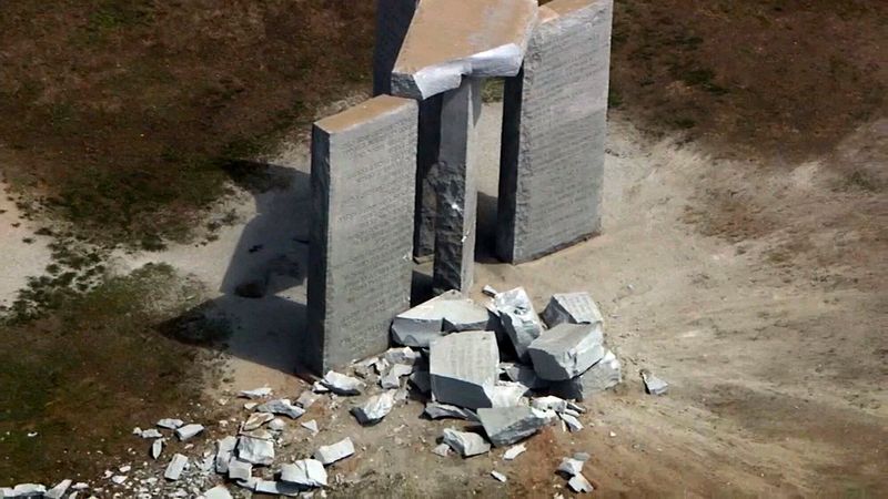 Georgia Guidestones (Destroyed)
