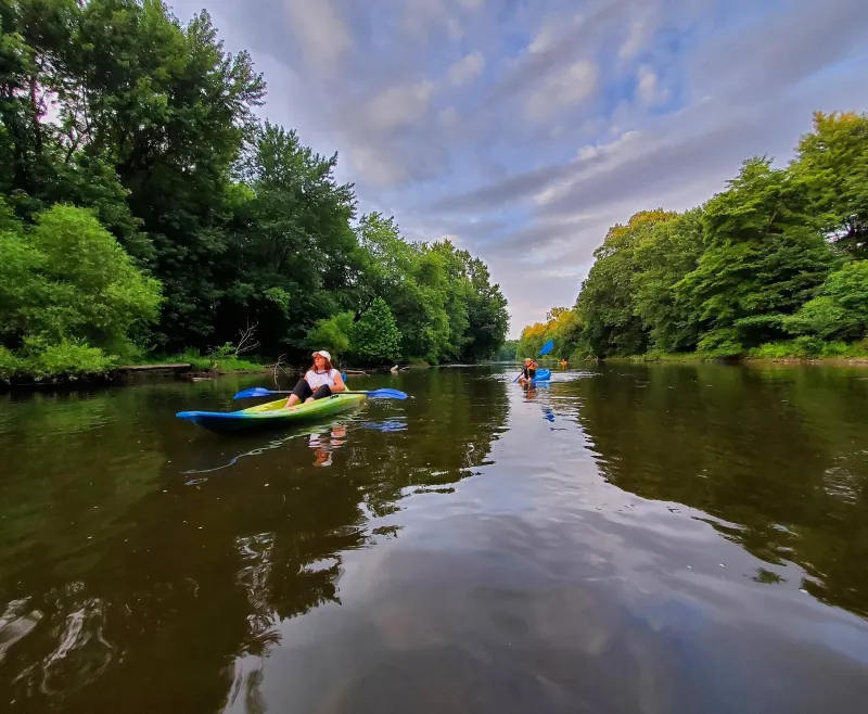 Kayaking the Cuyahoga River