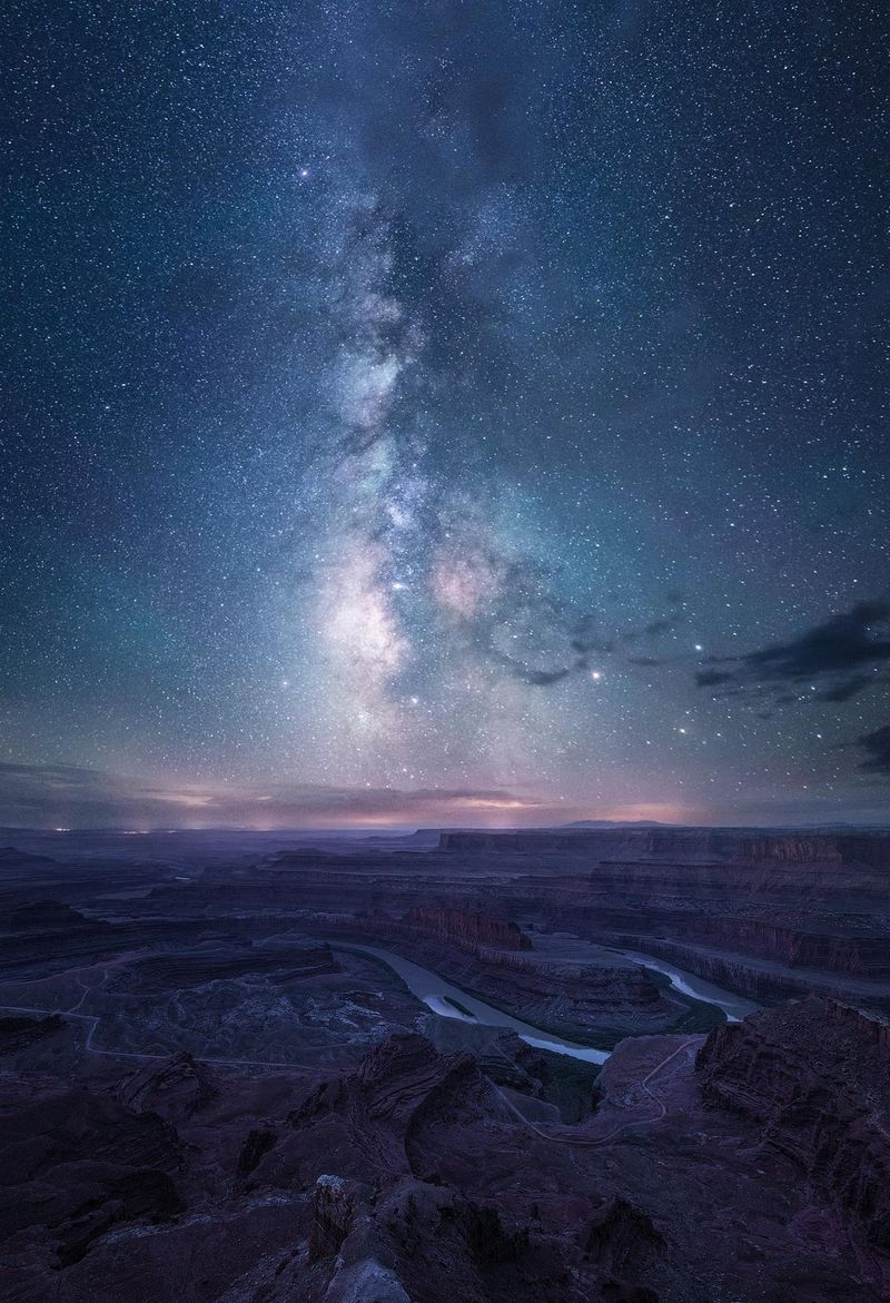Dead Horse Point State Park: Starlight Over Canyons