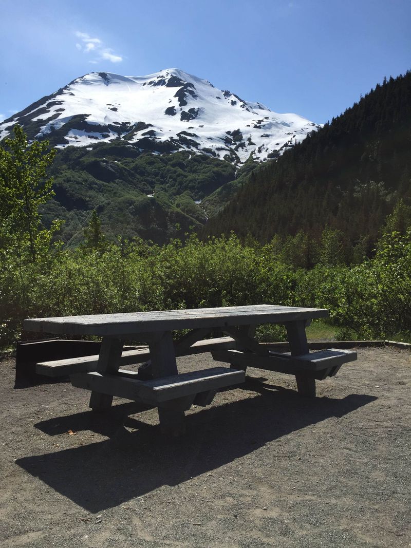 Williwaw Campground: Glacier-Kissed Sanctuary