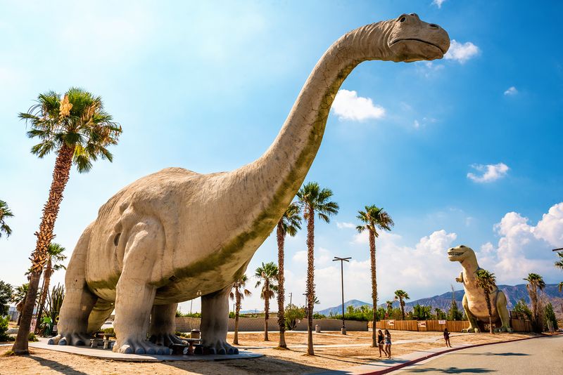 Cabazon Dinosaurs Near Palm Springs