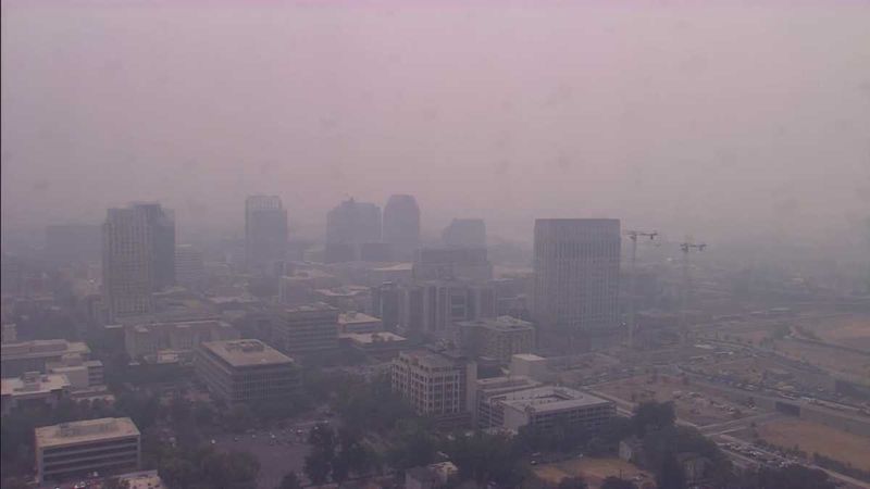Sacramento: Wildfire Smoke Magnet