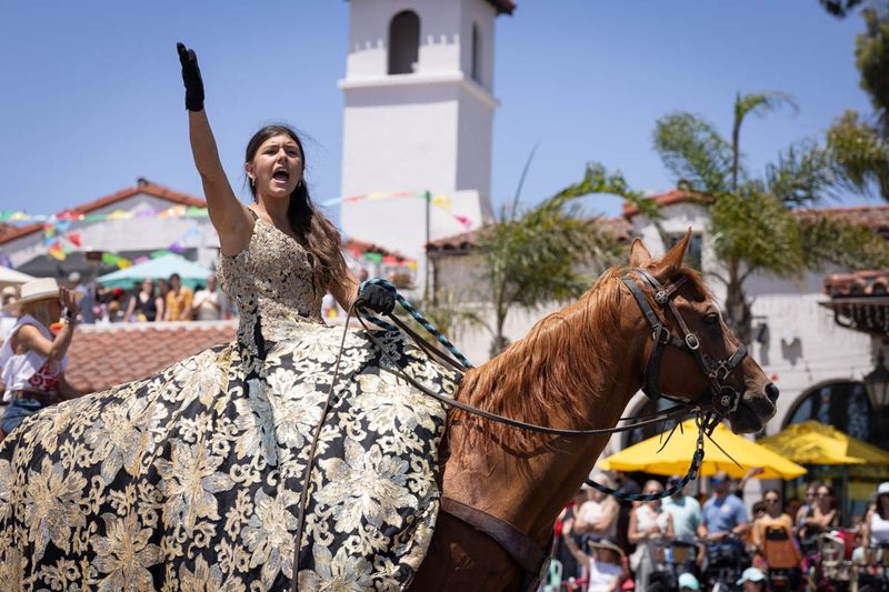 Old Spanish Days Fiesta in Santa Barbara