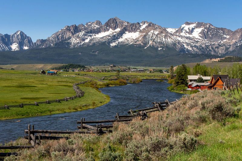 Stanley: Mountain Views and Hot Springs After a Day on the Trails
