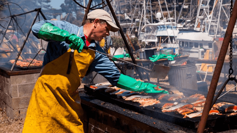 World’s Largest Salmon BBQ (Fort Bragg)