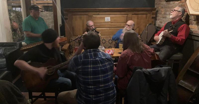 Moonlit Appalachian Music Circles