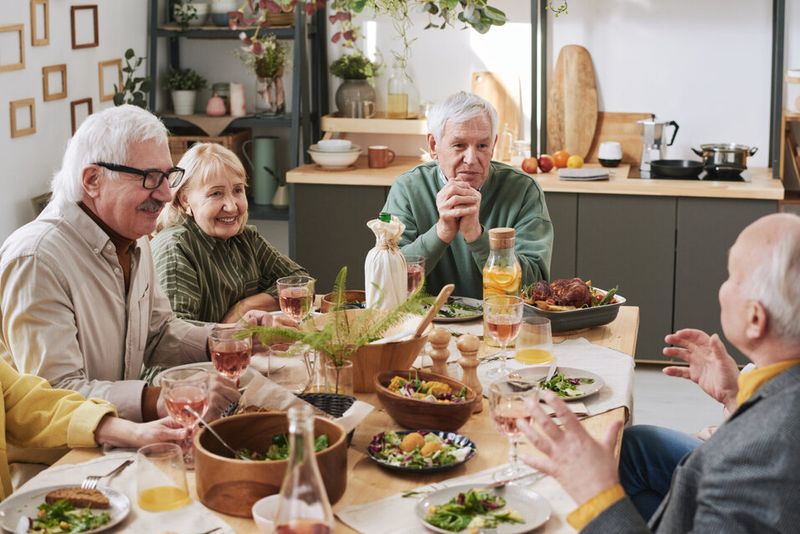 Thriving Senior Social Scene