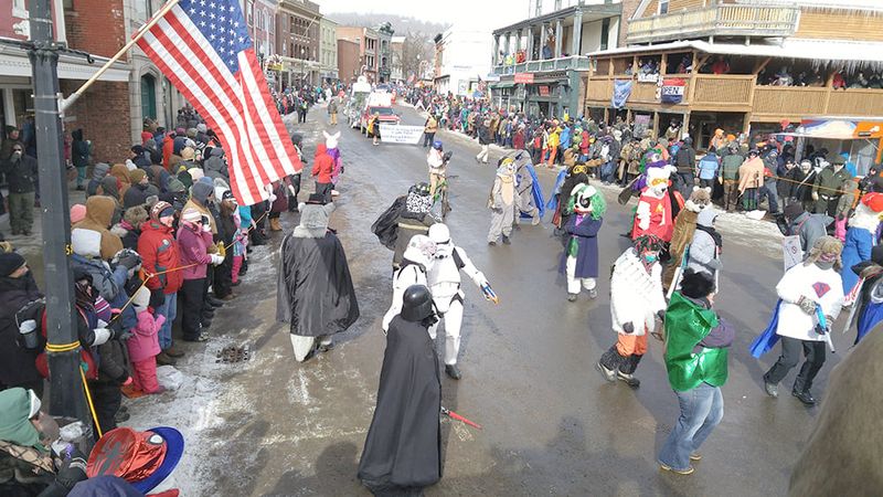 Saranac Lake's Winter Carnival Parade