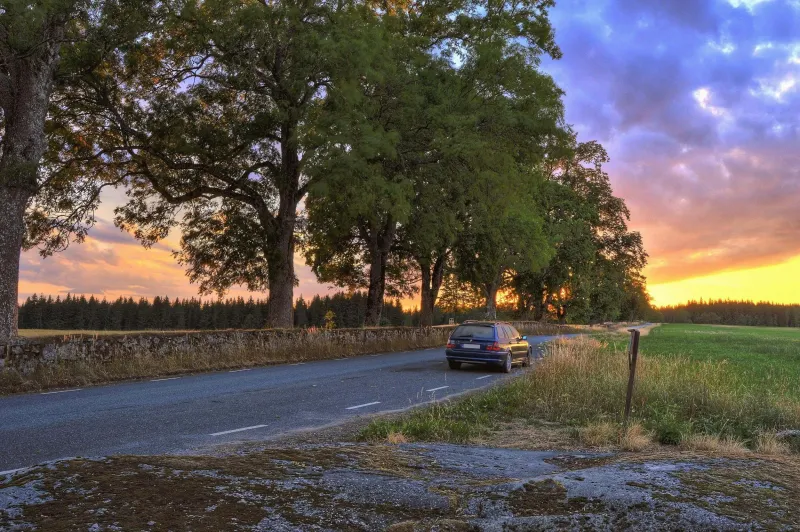 Sunset Finale: A Scenic Texas Hill Country Drive