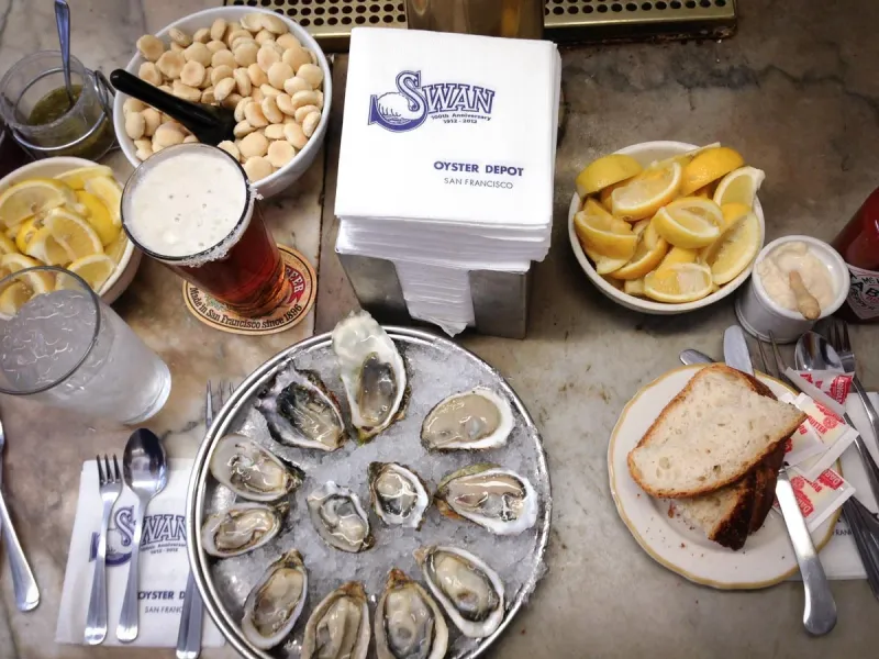 Seafood Spectacle at Swan Oyster Depot