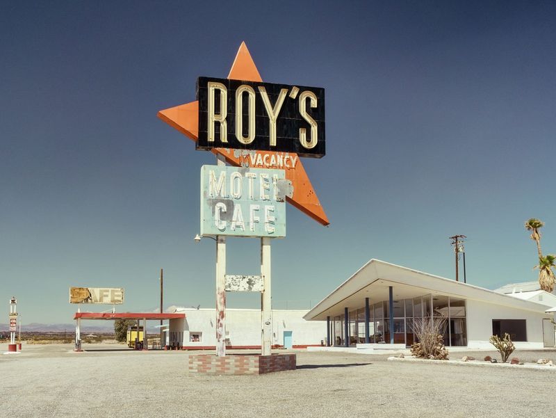 The Ghost Town of Amboy and Roy's Motel