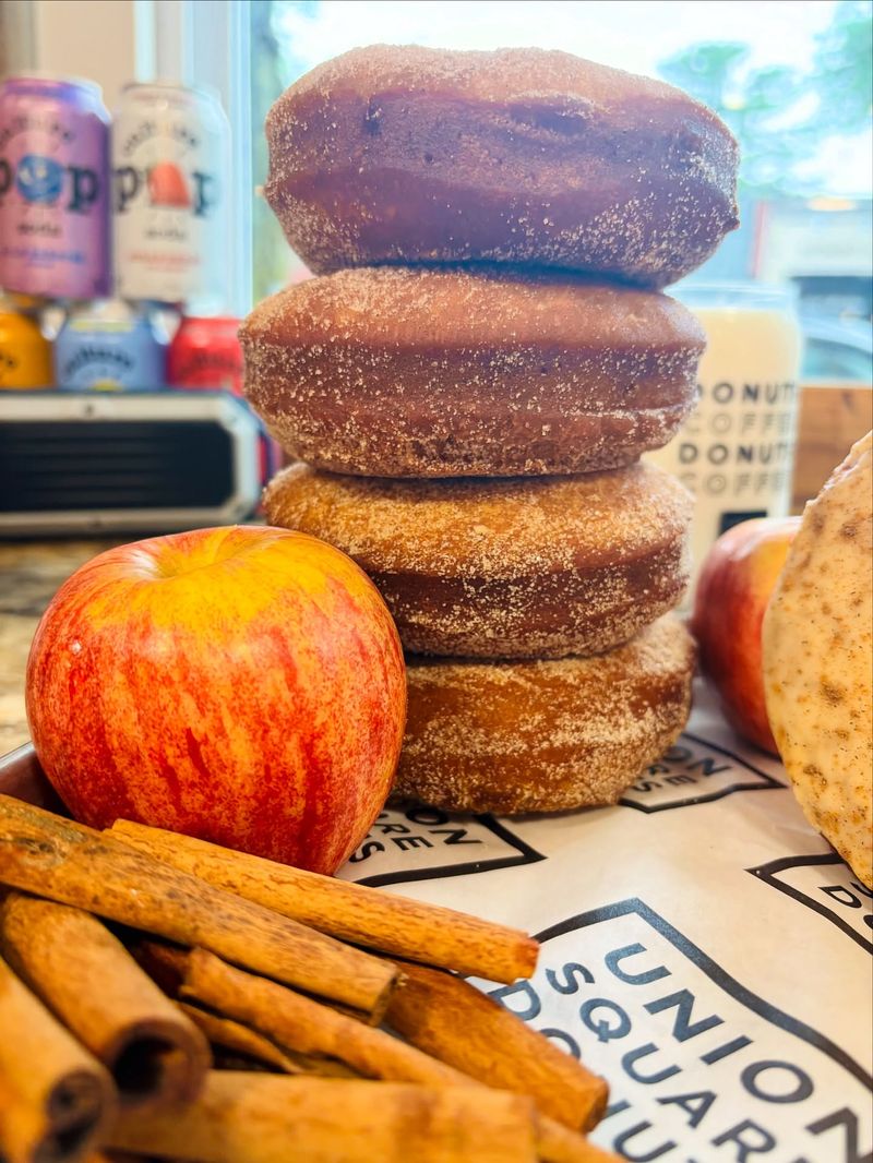 Apple Cider Donut at Union Square Greenmarket