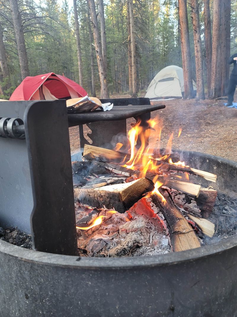 Turquoise Lake's Whisper-Filled Fire Pits