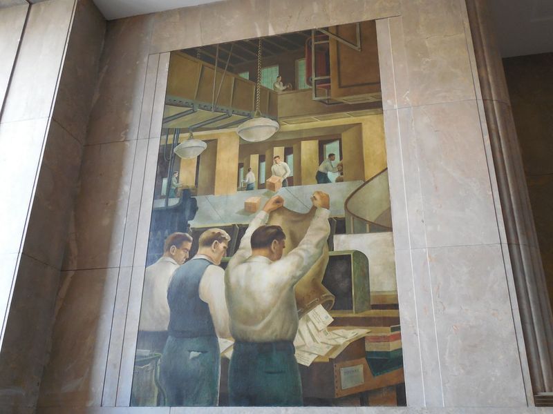 Cleveland Post Office Mural