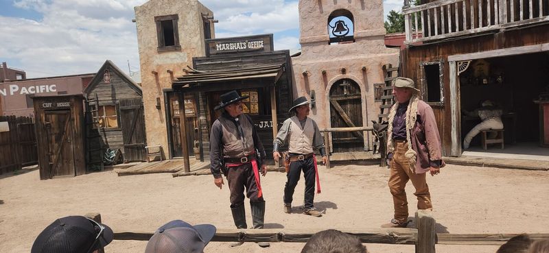 A Real-Life Hollywood Western Set