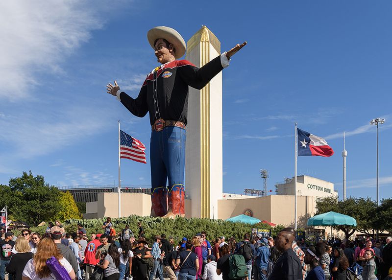 Big Tex at Fair Park in Dallas