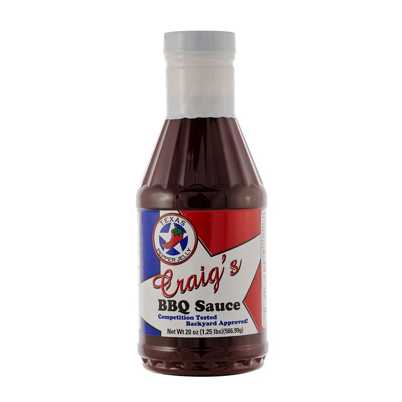 Texas Pepper Jelly Craig’s BBQ Sauce