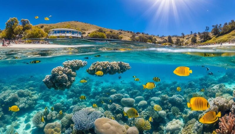 Underwater Volcanic Rock Gardens