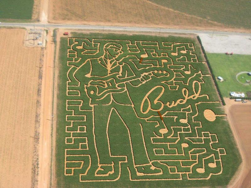 At'l Do Farms' Intricate Cornfield Puzzle