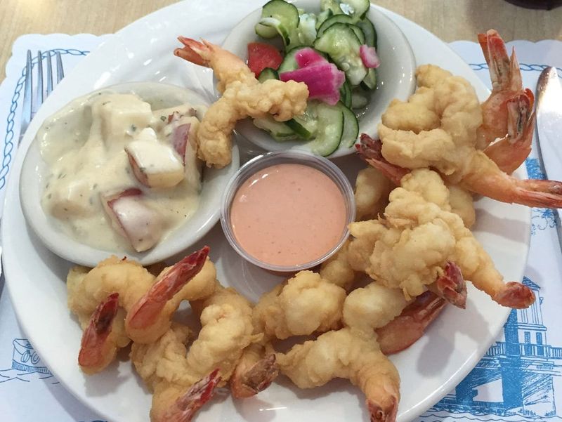 St. Augustine's Historic District and O'Steen's Restaurant