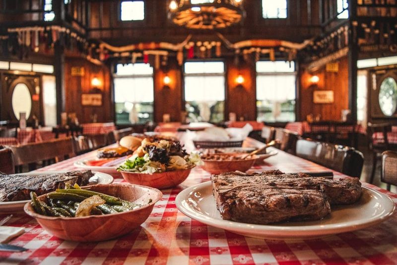 Dining in a True Western Atmosphere