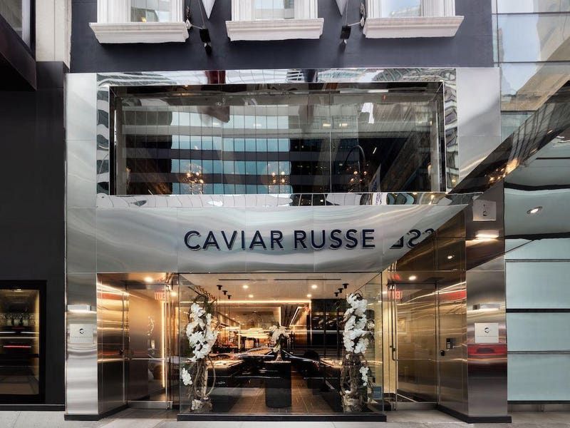 A Restaurant Built Entirely Around Caviar