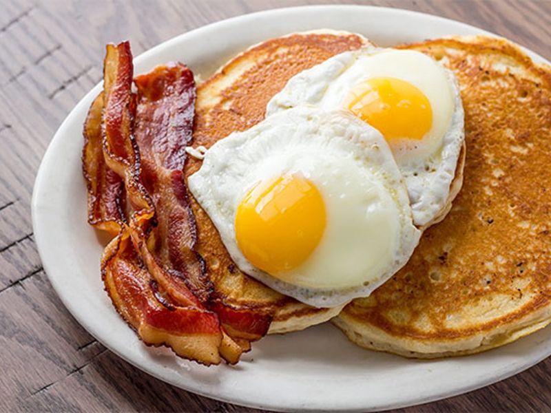 Hearty Pancakes That Could Feed a Farmhand