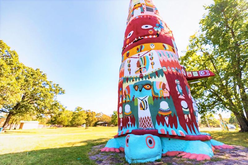 Totem Pole Park In Foyil