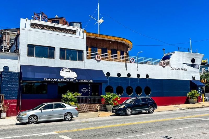 Captain James Landing: Baltimore's Ship-Shaped Seafood Destination