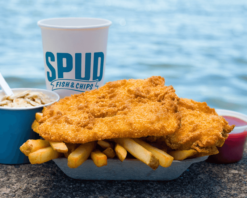 Spud Fish & Chips: Alki Beach's Crispy Seafood Classic