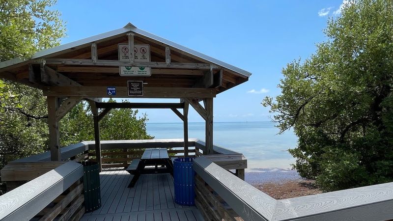 Shaded Picnic Pavilions with Ocean Views