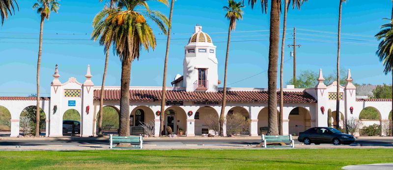 Historic Plaza and Colorful Architecture