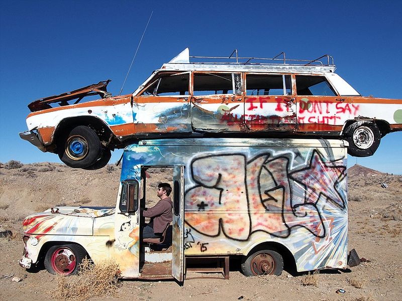 Goldfield's Haunted Car Forest