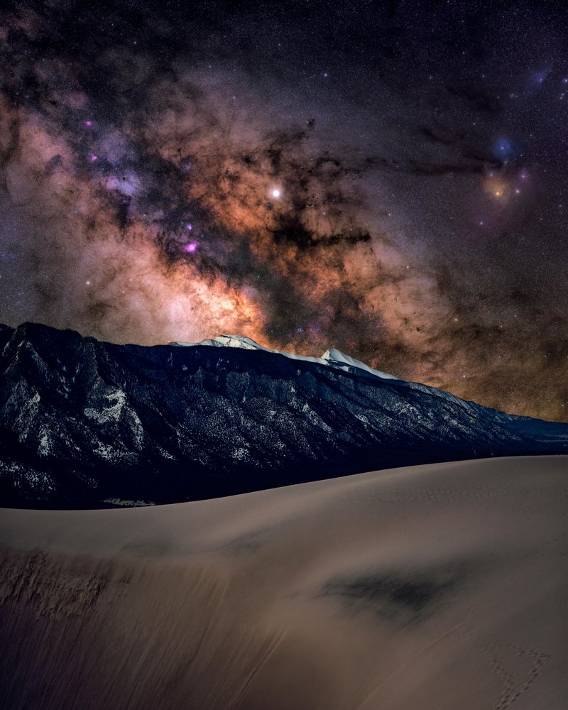 Great Sand Dunes National Park's Starlit Dunes